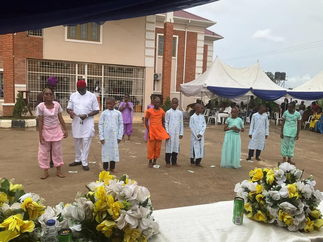 Students representing different countries